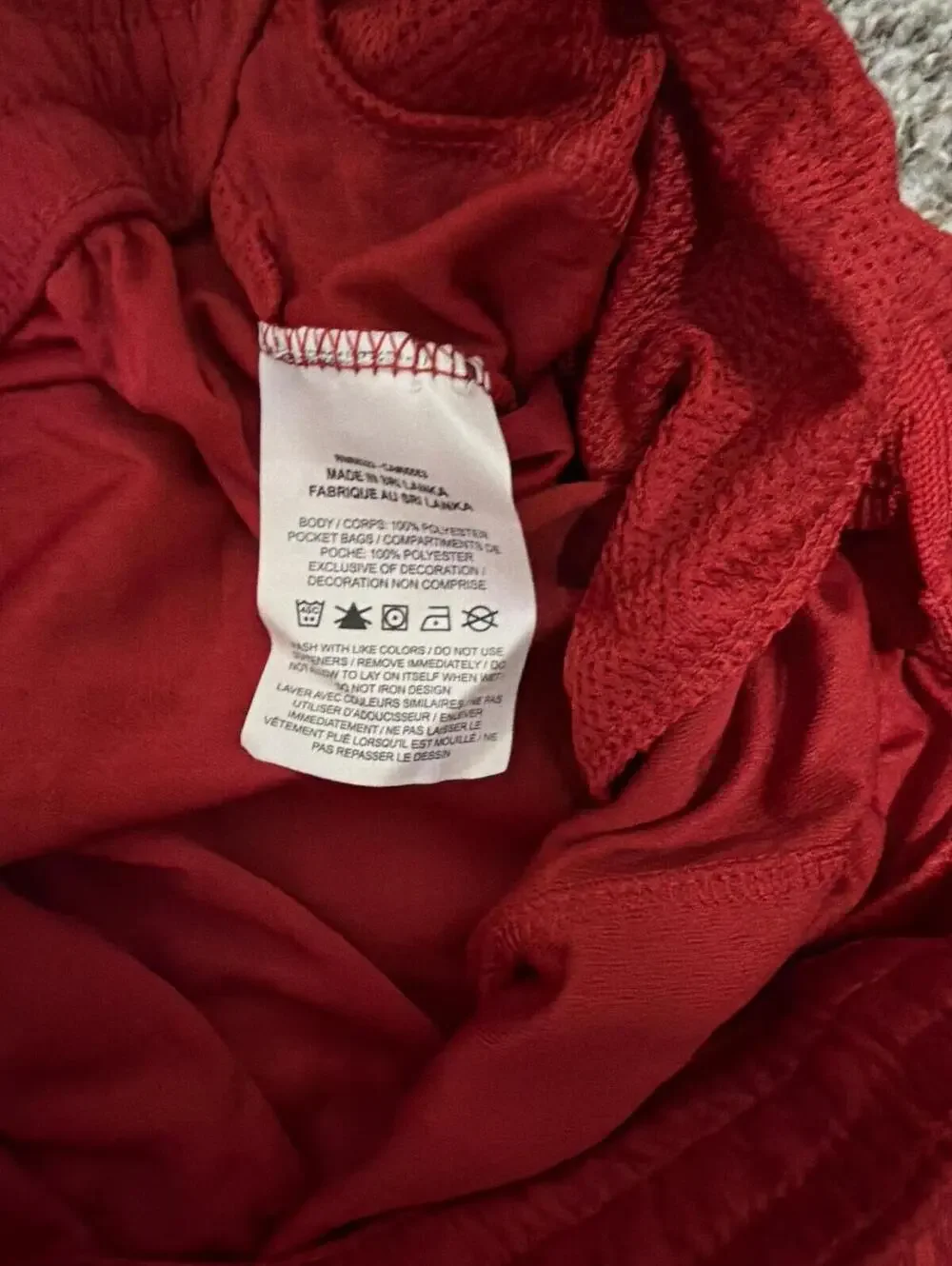 Nike Boys Dri-Fit Red Athletic Shorts XL Lot of 4 Bundle